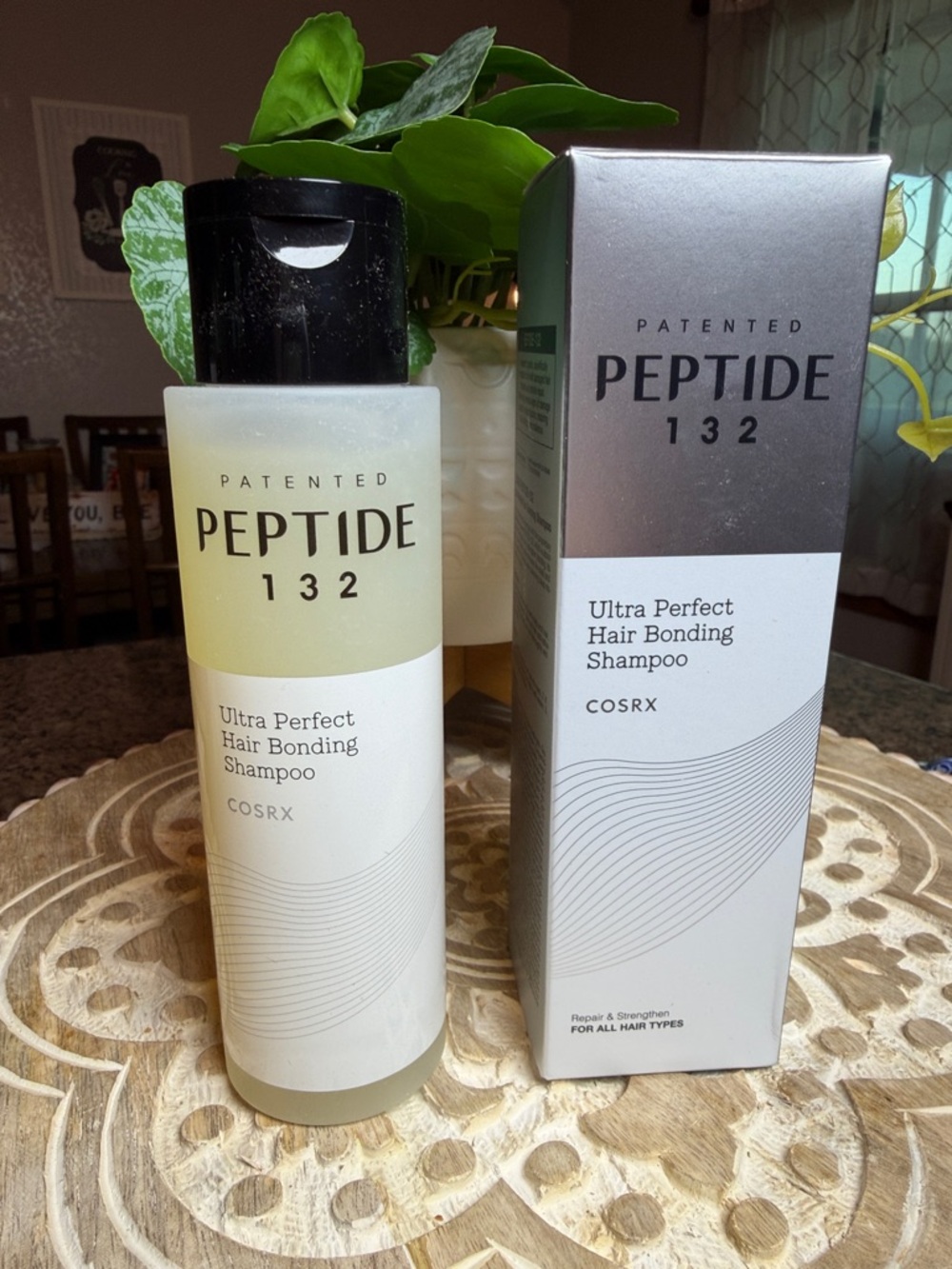 COSRX Peptide 132 Ultra Perfect Hair Bonding Shampoo - White/Grey